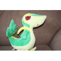 Officiële Pokemon knuffel pratende Snivy 32cm takara tomy (japanse)